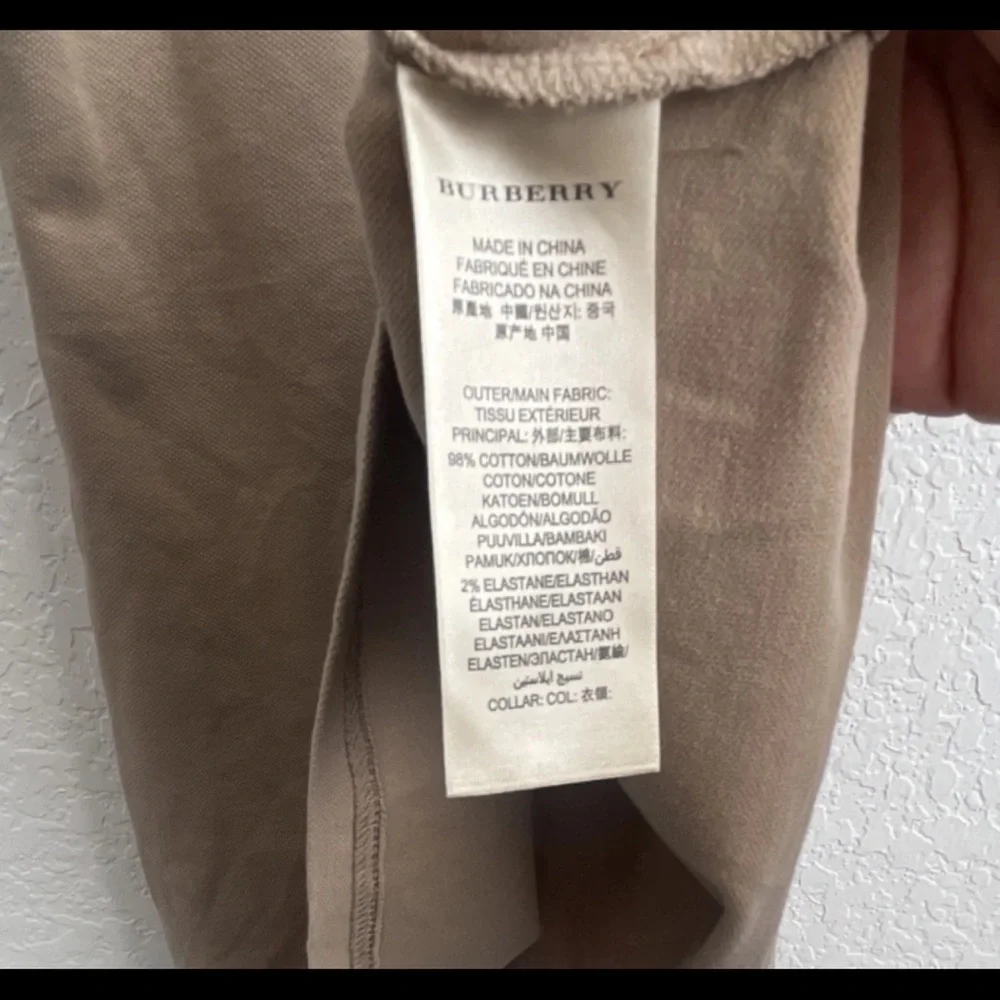 VTG Burberry Ruched Button Down Polo - Picture 4 of 8